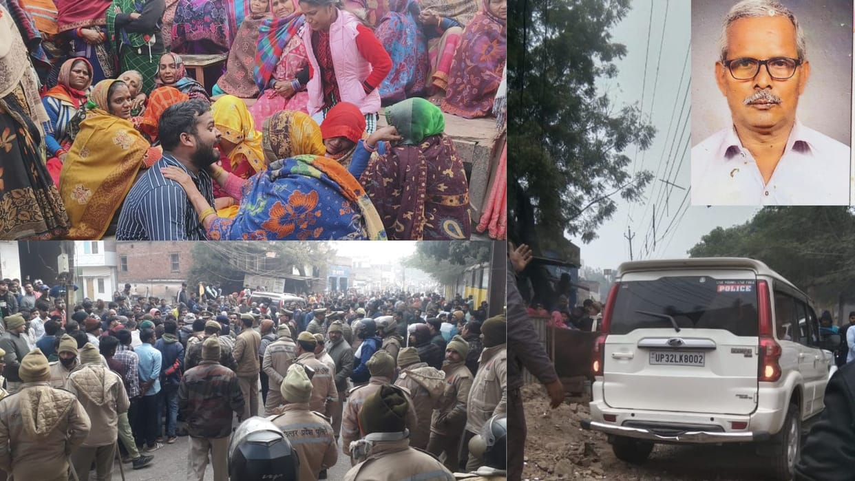 Class 9 student crushes shopkeeper with four-wheeler, dies; Accused of hitting the driver with a stick