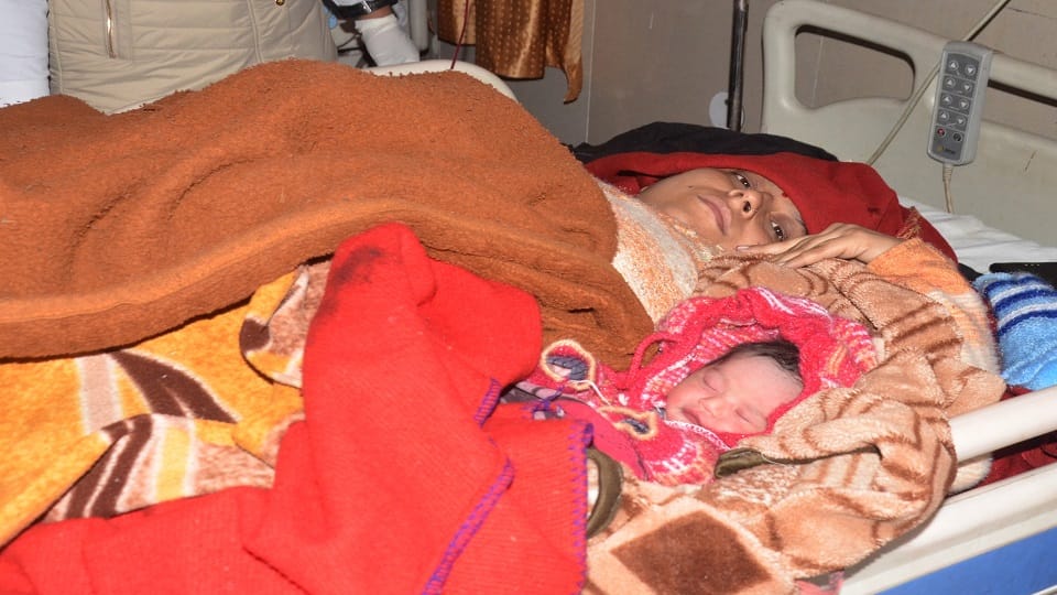 19 children born in women hospital on the first day of the new year