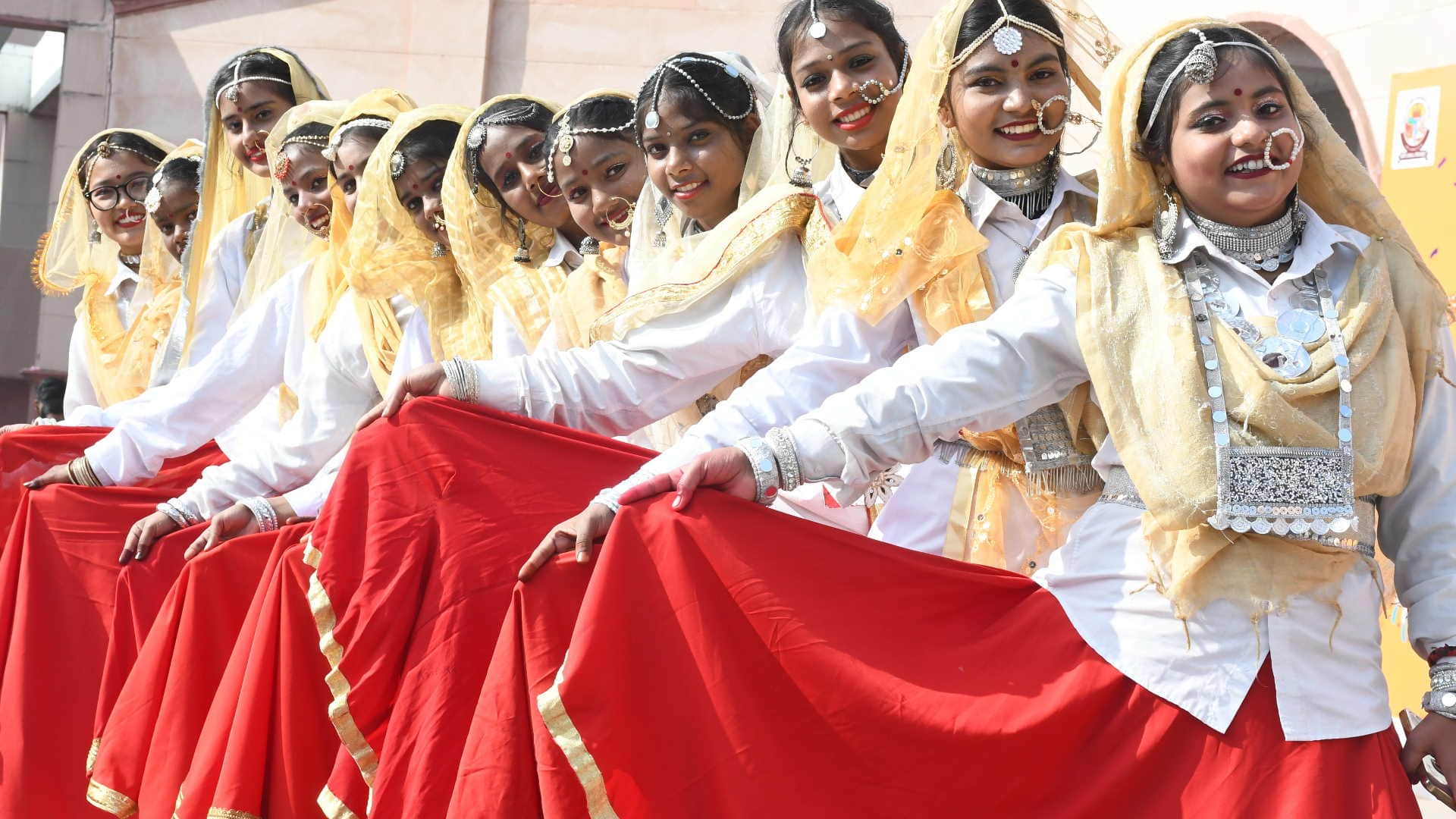 Amar Ujala New Year Celebration Youth danced on songs music and dance and enthralled everyone