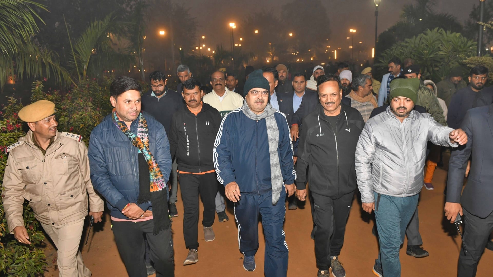 Rajasthan News: CM reached City Park for morning walk, talks about down to earth personality