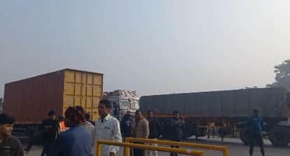 Bihar News : truck bus strike in bihar collapsed day to day life, gandhi setu jam, lpg cylinder out of stock