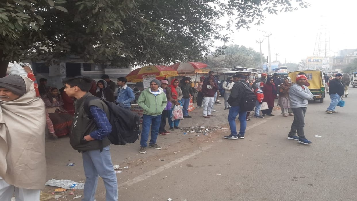 Protest against hit and run law, strike of transporters and private bus operators continues in haryana