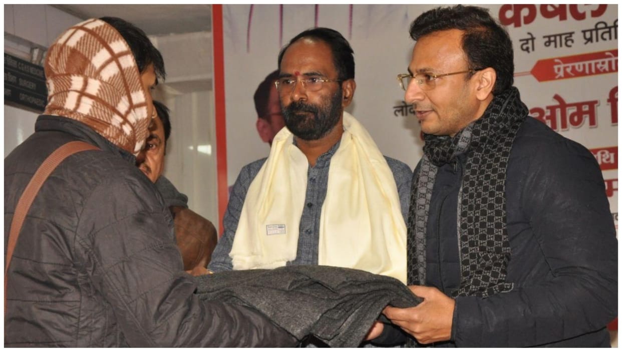 Inauguration of free blanket distribution bank in RML Hospital, 'Let's go together' organizations initiative