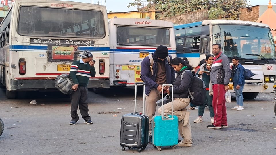Bus-truck strike in protest against hit and run law in uttarakhand