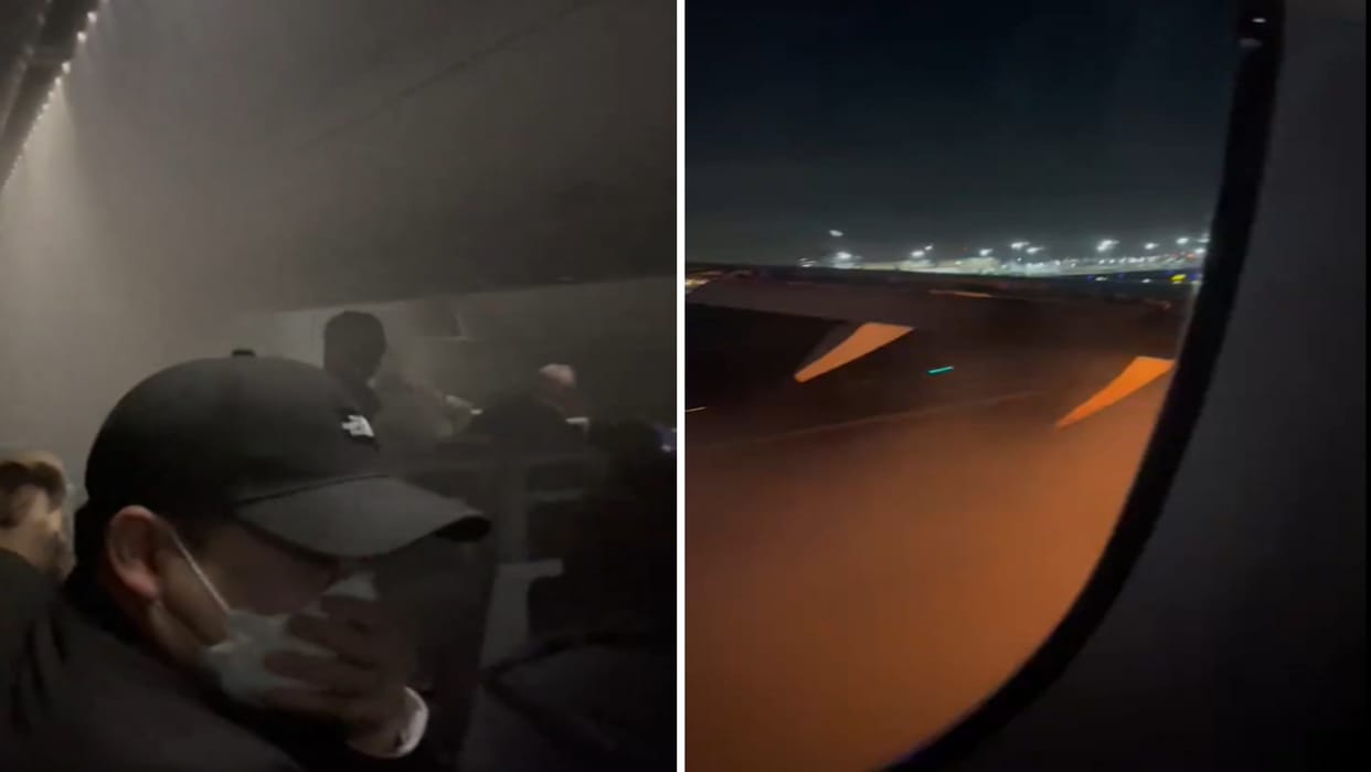 Thought I Was Going To Die: Videos From Inside Japan Plane viral on social media