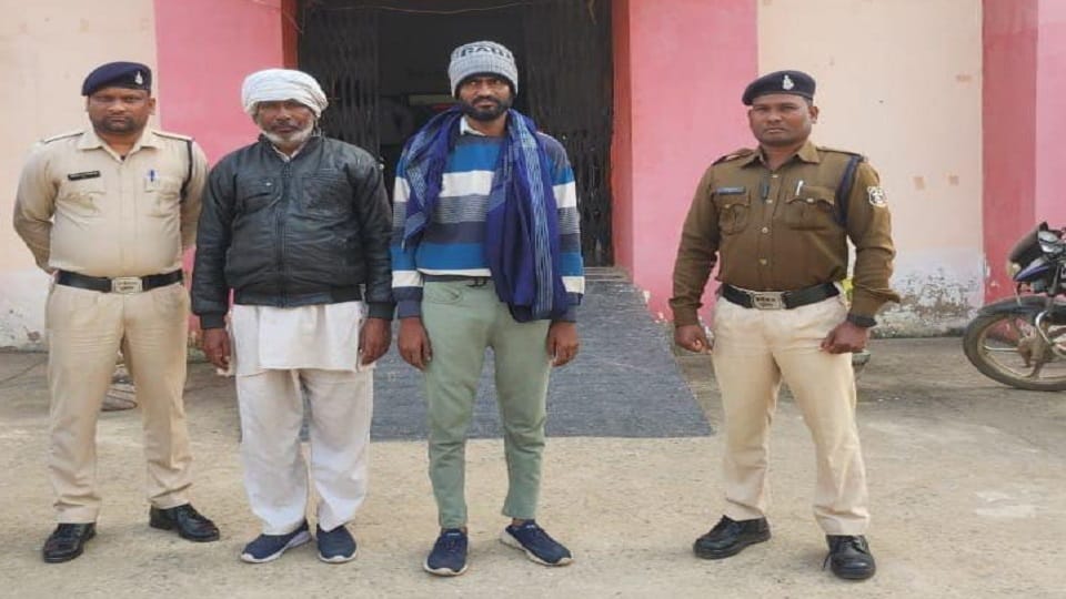Kabirdham police arrested two accused of human trafficking