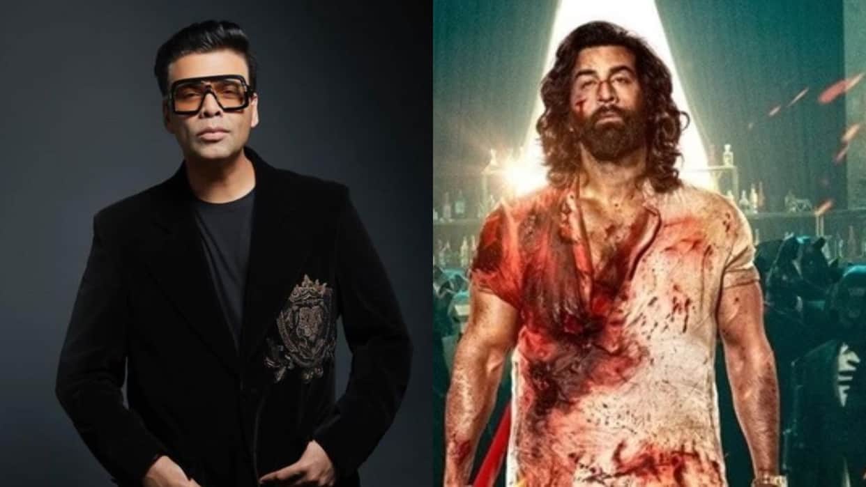 karan johar says I cried after watching ranbir kapoor animal calls years best film praises Sandeep Reddy Vanga