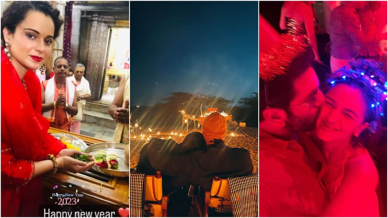 Katrina Kaif Sunny Deol Kangana Ranaut these celebs celebrate New Year in India See Here Photos