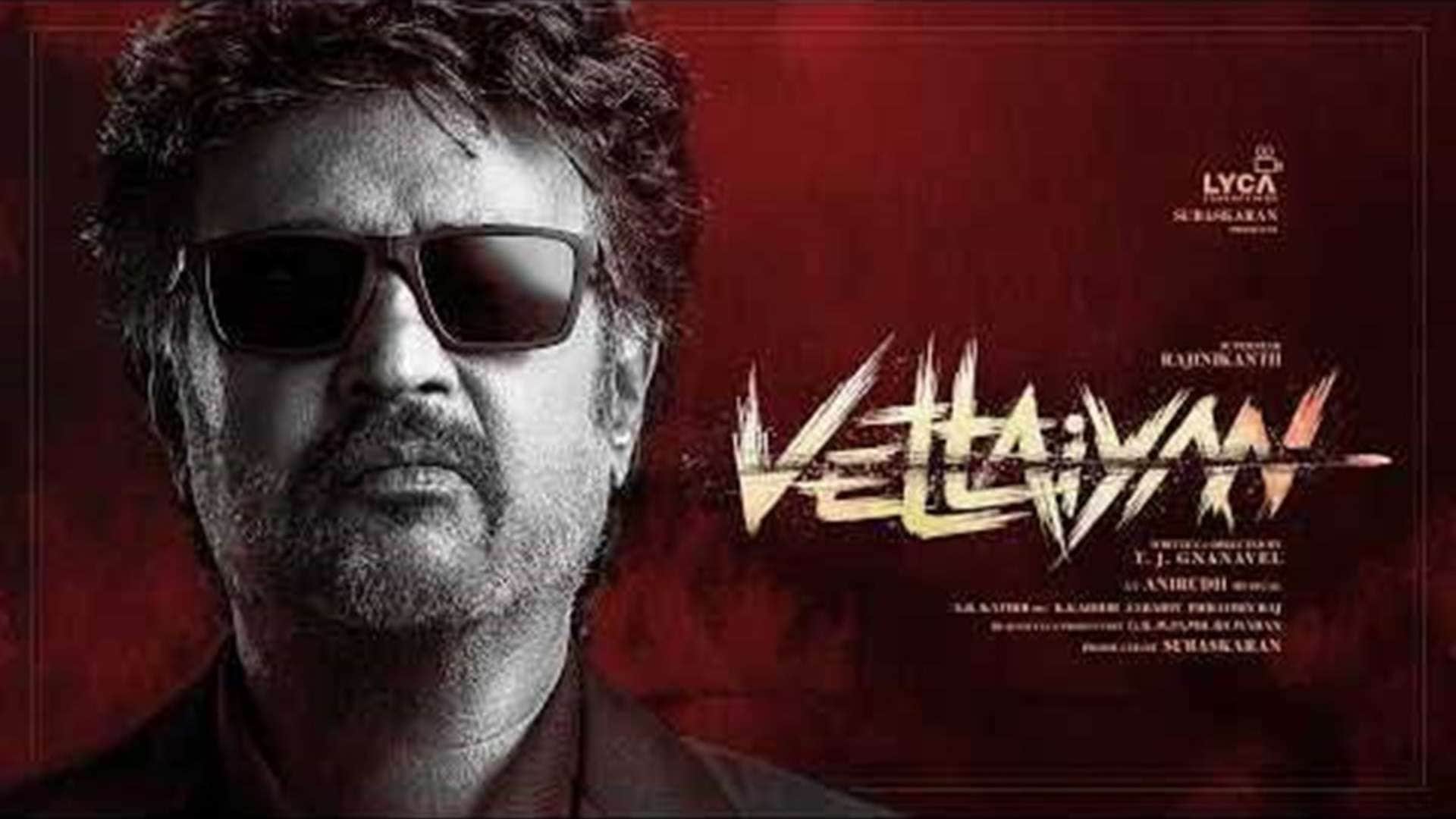 Rajinikanth Amitabh Bachchan Film Vettaiyan to Release in theaters this October Makers Unveiled New Poster