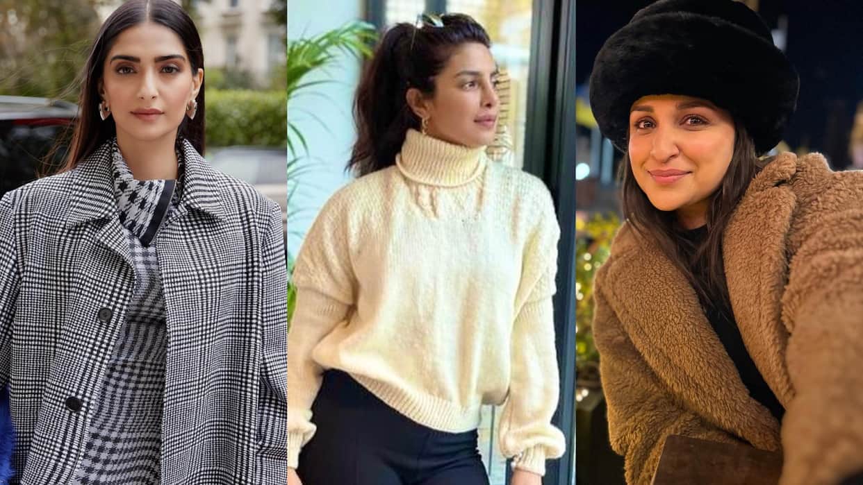 Winter Fashion Tips in hindi latest collection of sweaters cardigan jacket Sonam kapoor to Priyanka Chopra