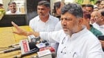 कर्नाटक के उप-मुख्यमंत्री डीके शिवकुमार।