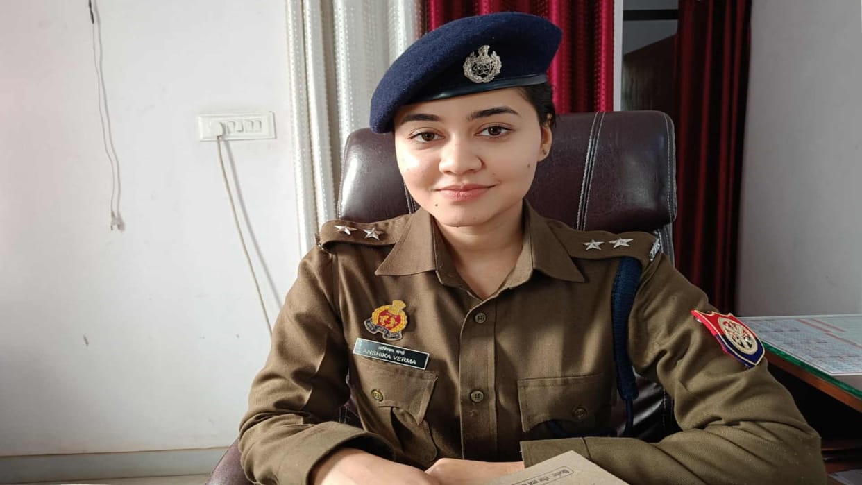 Anshika Verma became CO Kotwali in gorakhpur
