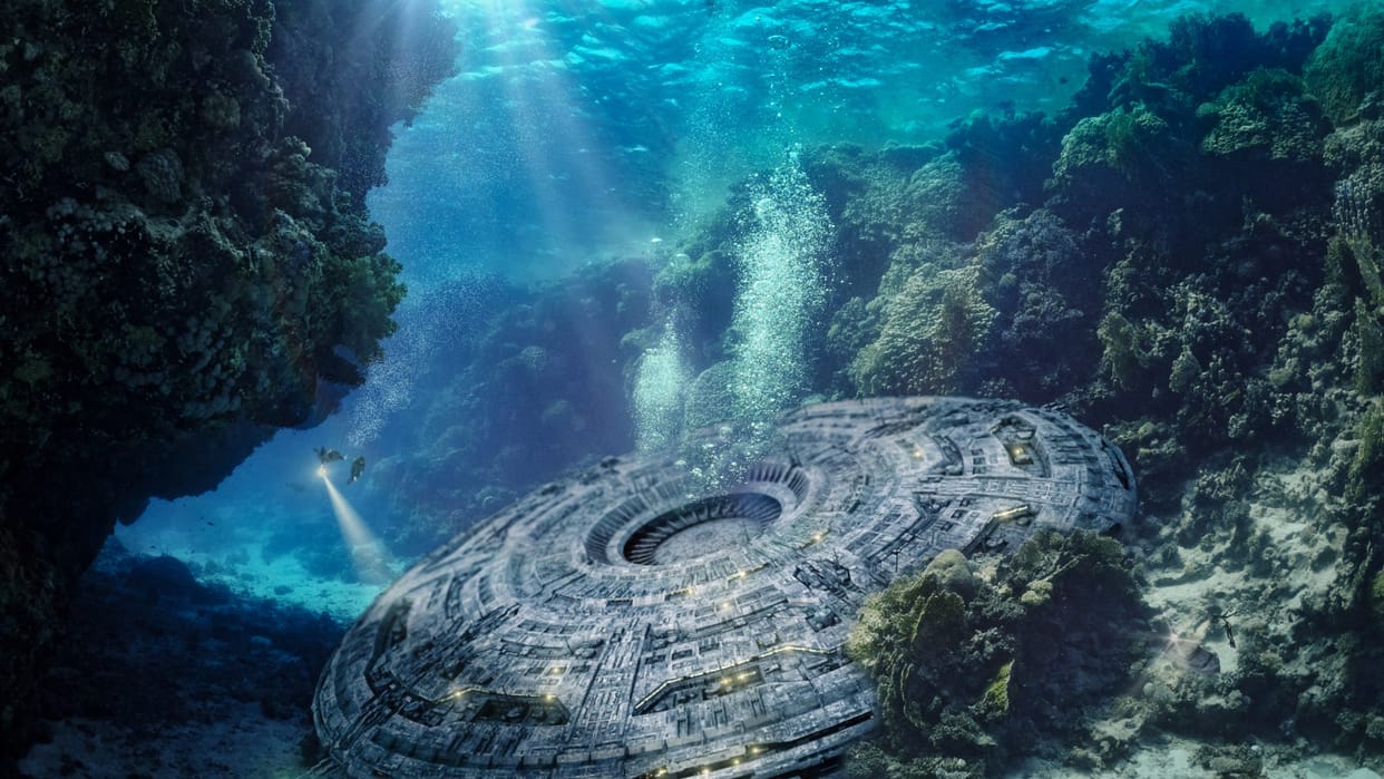 UFO hunters searching underwater after claims of deep sea encounter with alien craft