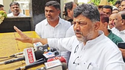Karnataka: 'हम बदले की राजनीति नहीं करते', बाबरी विध्वंस मामले में हिंदू कार्यकर्ता की गिरफ्तारी पर शिवकुमार BJP trying to politicise Hubbali arrest, government not indulging in vendetta politics: DK Shivakumar