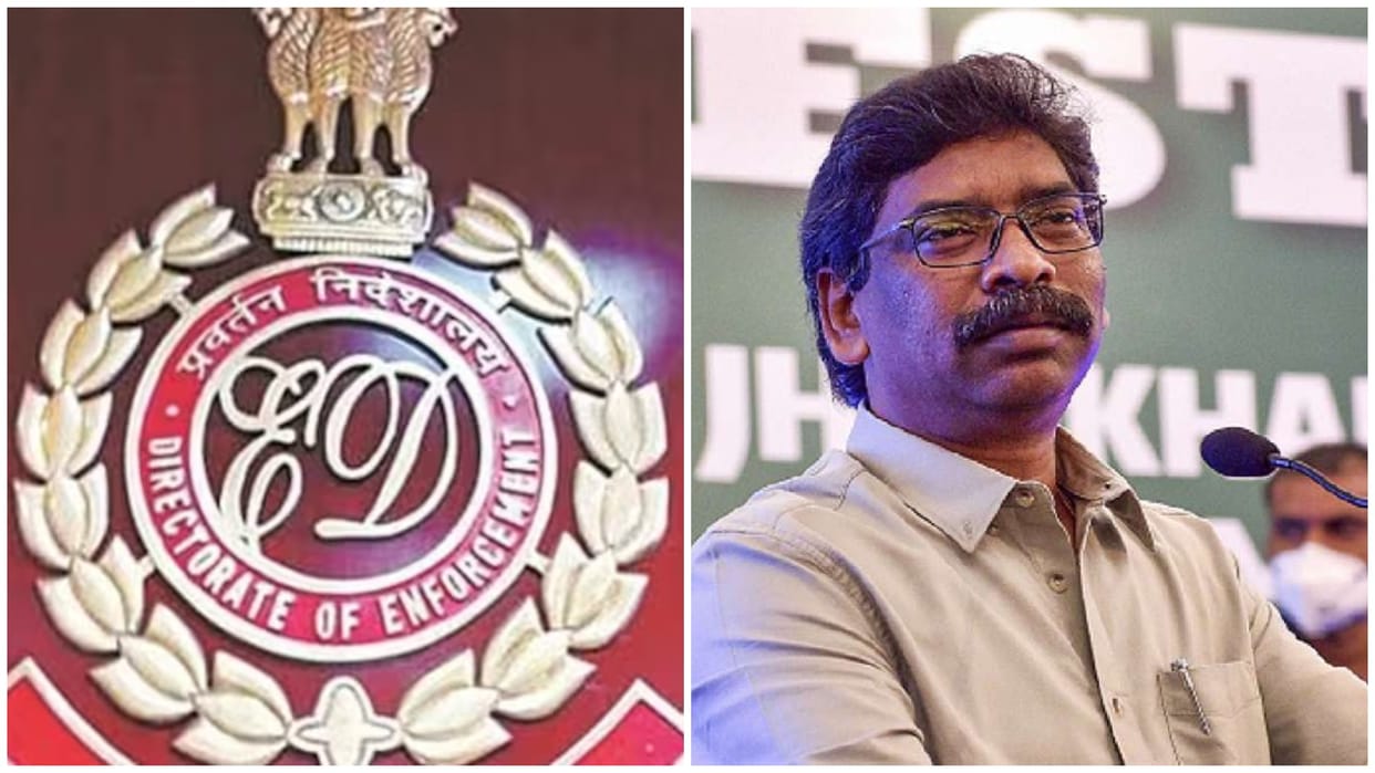 ED raids Jharkhand Ranchi JMM Hemant Soren Leaders illegal mining case news and updates
