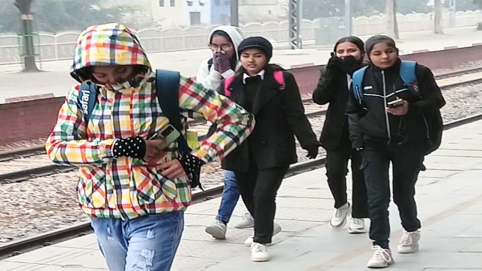 Weather Today Faridabad remained colder than Jammu on January three