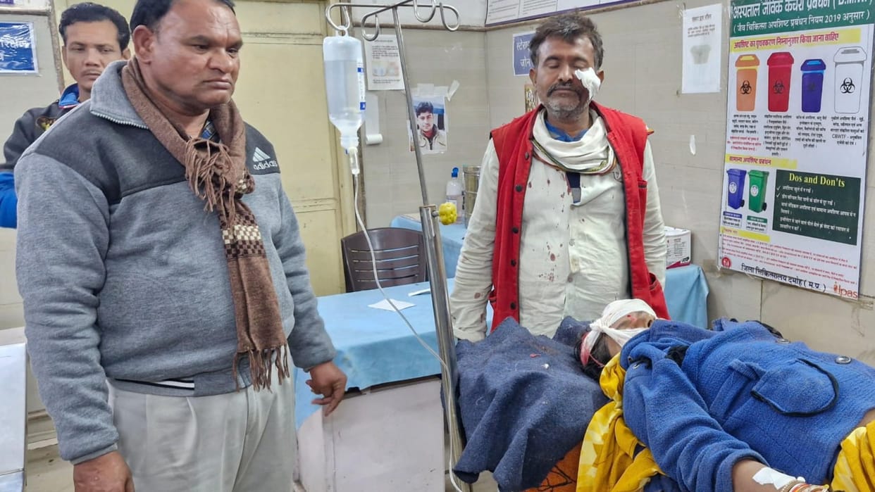 Husband and wife attacked with ax over land dispute
