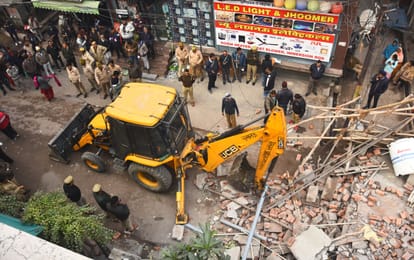 Lucknow News: Two storey building under construction in Lucknow collapses, contractor in custody