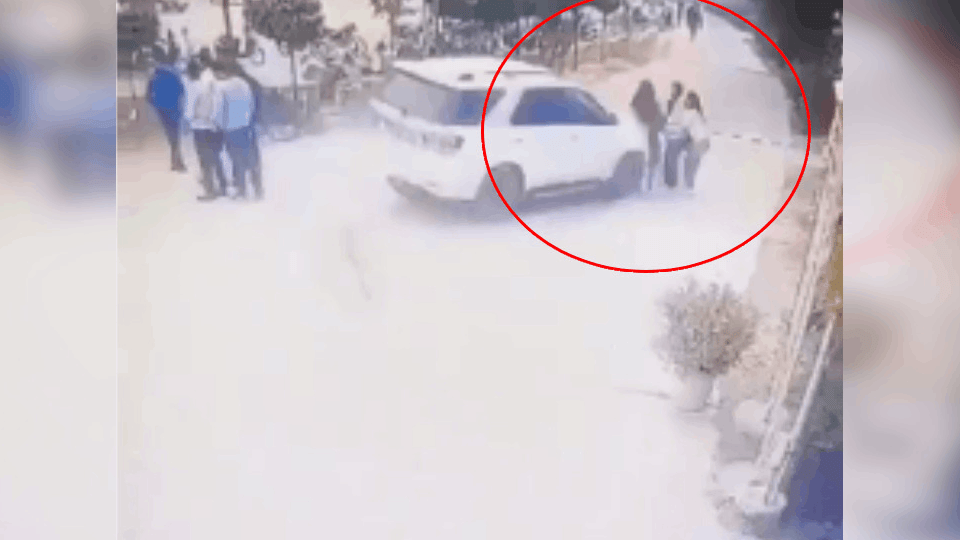 Case registered after speeding car hits three girl students in Maharishi University