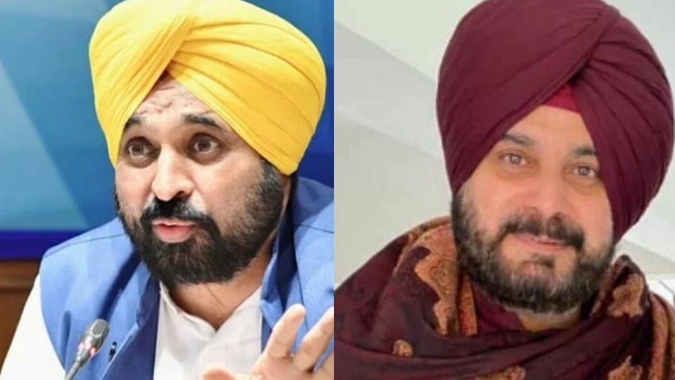 Former Punjab Congress president Navjot Sidhu targeted CM Bhagwant Mann