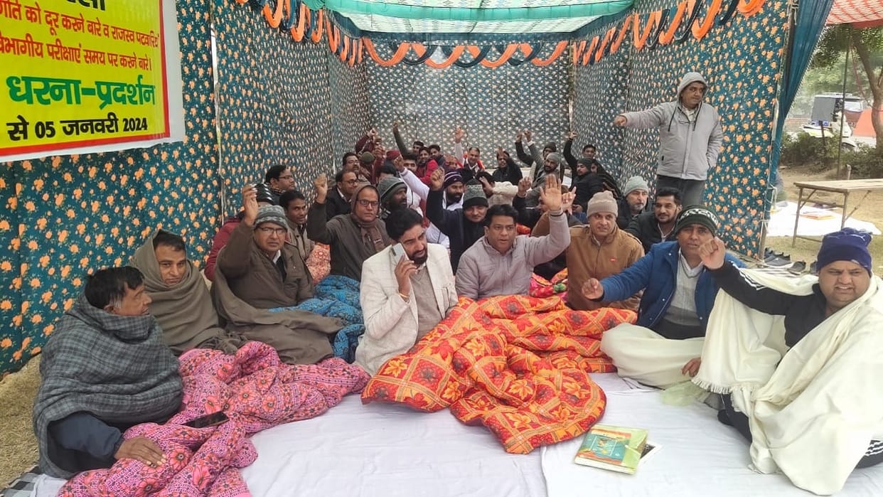 Effect of Patwari and Kanugo strike visible in Sirsa, works were affected, people faced problems