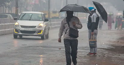 Weather in UP : Rain in many parts in Uttar Pradesh.