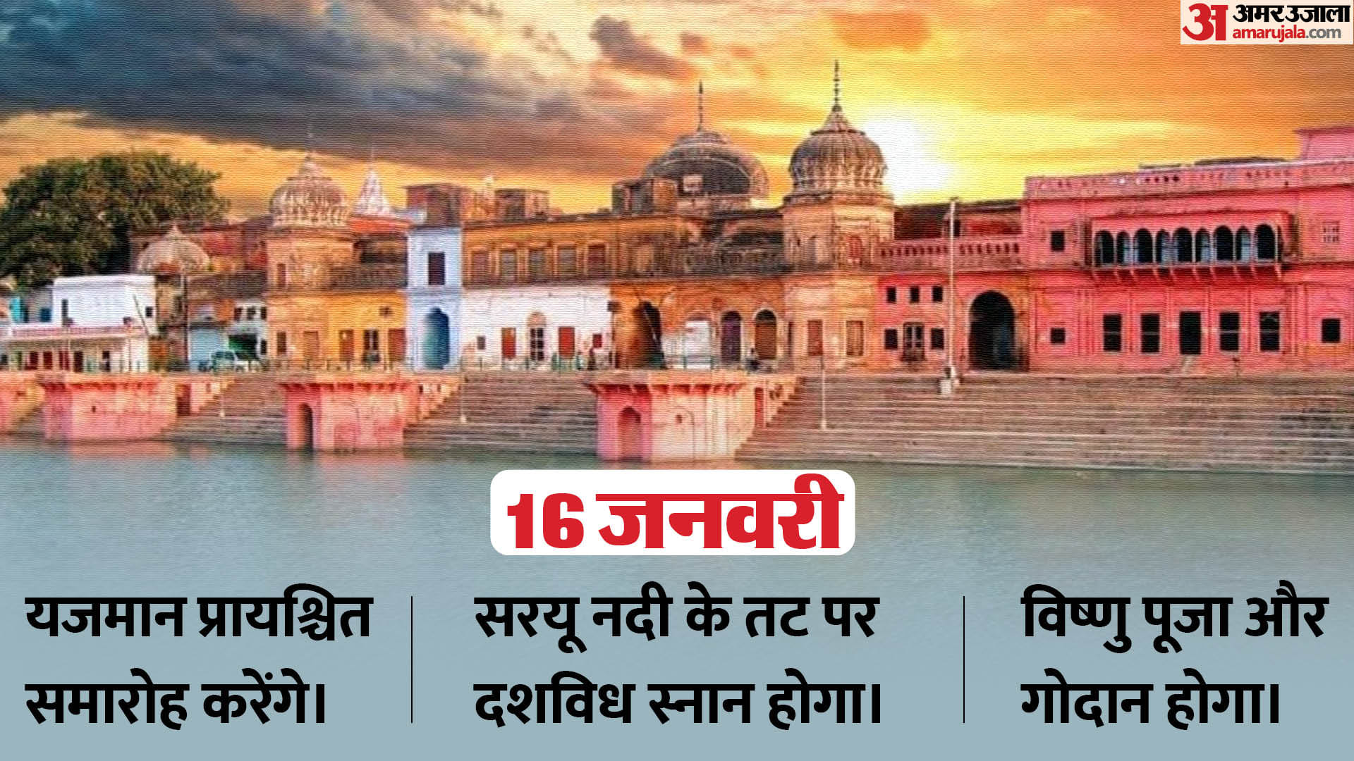 Ayodhya Ram Temple Key Rituals Performed Before Pran Pratishtha See Photos