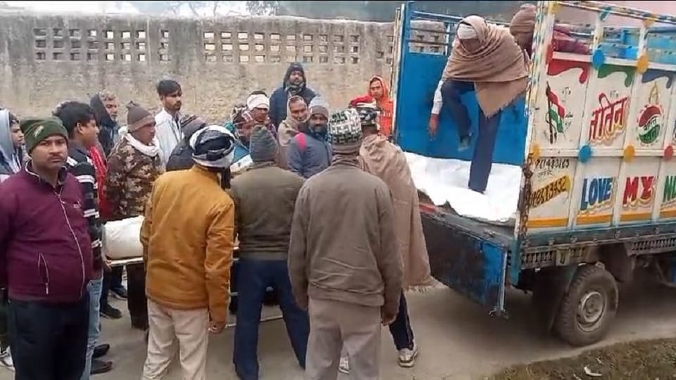 Health department could not provide a hearse to carry the dead bodies of father and son
