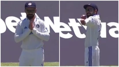 Virat Kohli folding hands when Ram Siya Ram song played video watch Keshav Maharaj IND VS SA 2nd Test