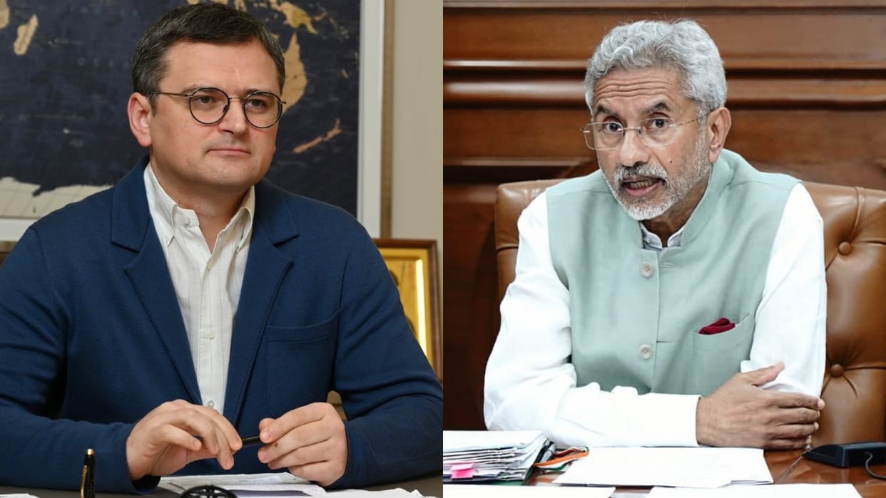 Ukrainian Foreign Minister Dmytro Kuleba talks to Jaishankar, emphasizes on the strength of relations