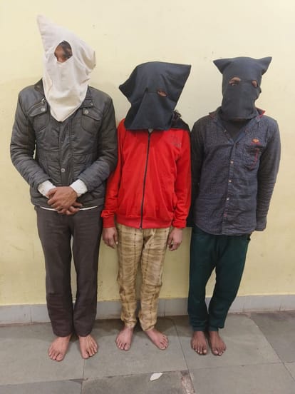 Bhopal News: Not one crore but 35 lakhs were looted from jewelers house in Arera Colony, all three accused arr