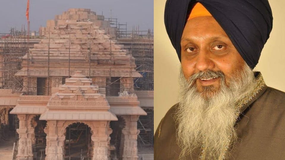 Chandigarh advocate Satinder Singh went to Ayodhya for car sewa in 1992
