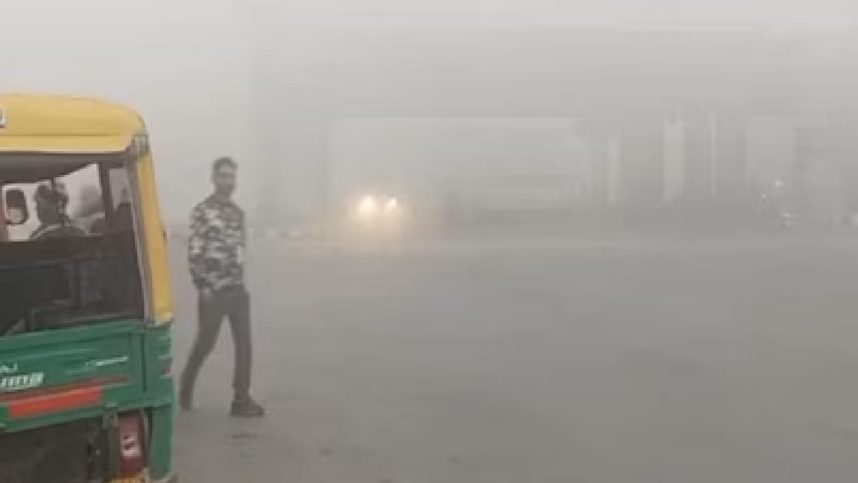 Rain and snowfall in mountains leads cold in the plain Areas