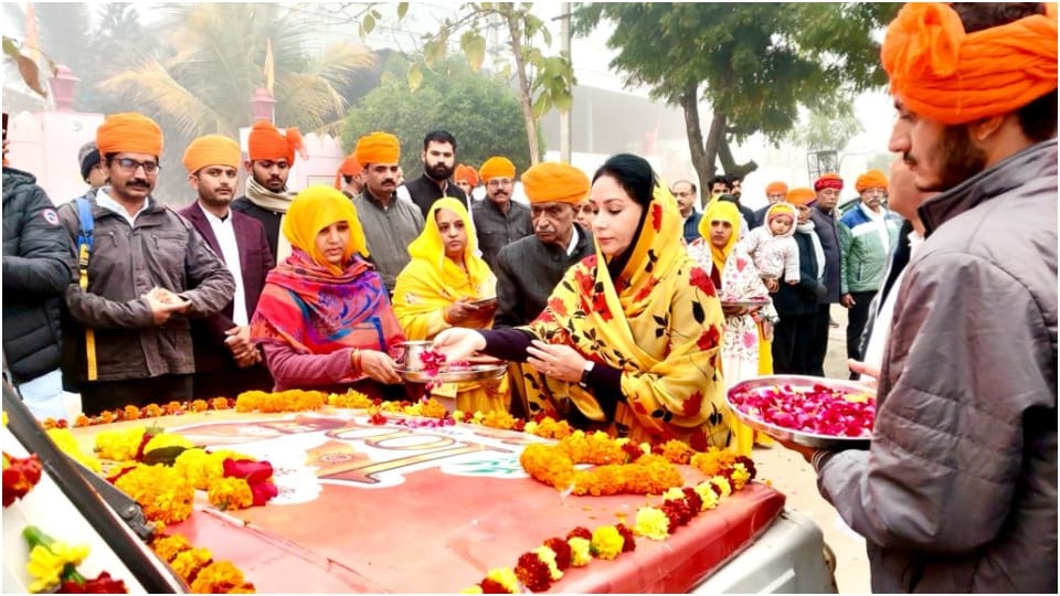 Deputy CM Diya Kumari launches Sandesh Yatra on the birth centenary of Tansinghji