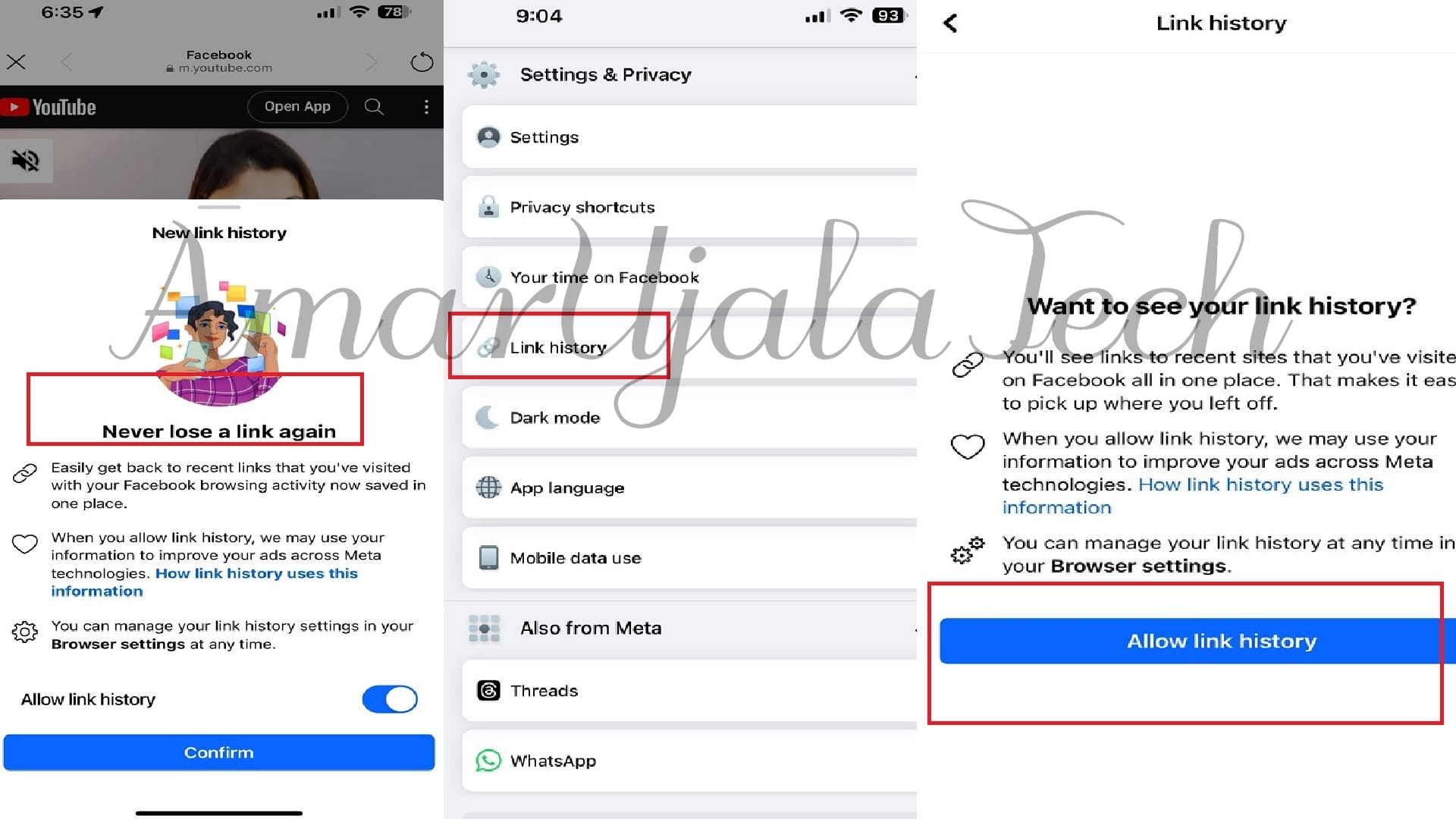 Facebook Introduces Link History on Mobile App to Track Websites You Visit