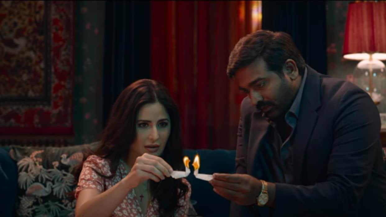 Merry Christmas song Nazar Teri Toofan Out Katrina Kaif and Vijay Sethupathi sizzling chemistry wins hearts