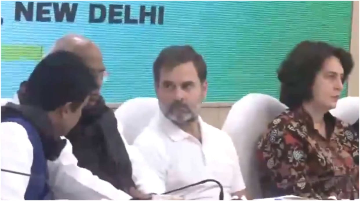congress holds a meeting on seat sharing formula for lok sabha elections