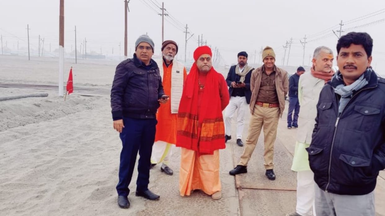 Second round of talks on land allotment of Dwarka Sharda Peeth inconclusive
