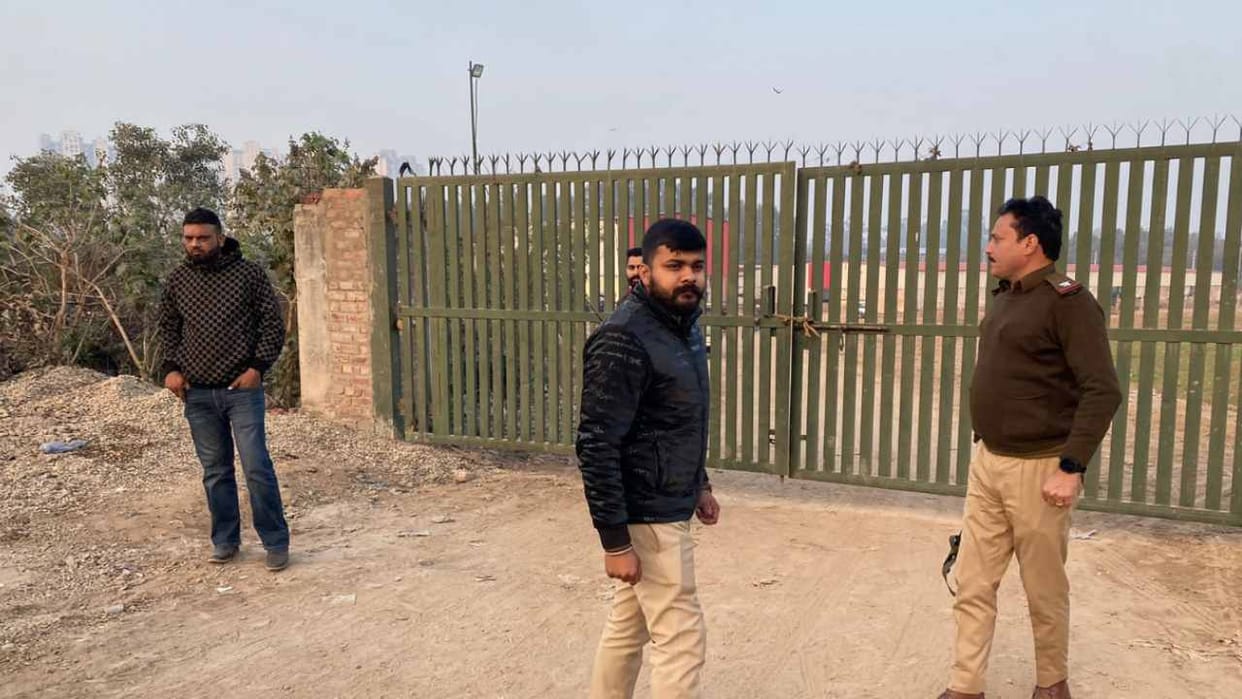 Encounter between police and gangster in Mohali