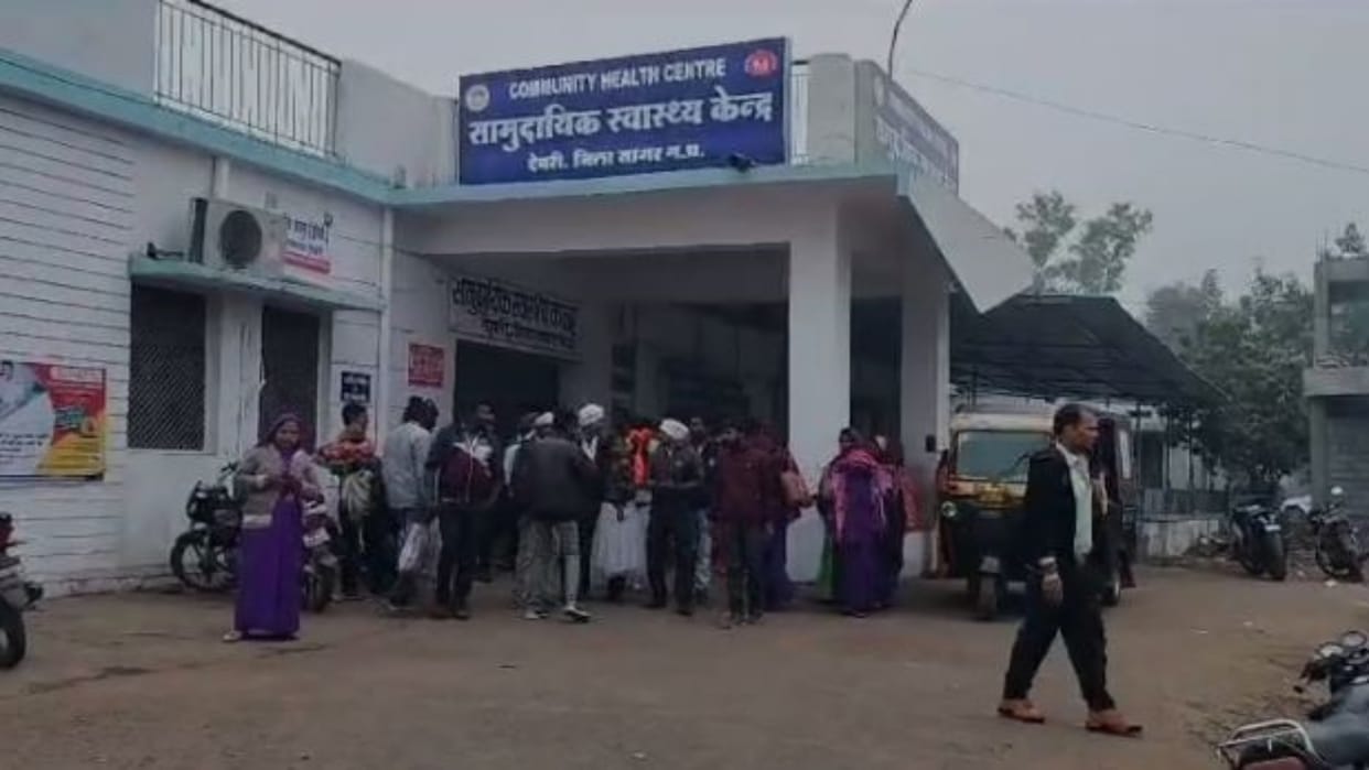 Sagar News Bike rider going to attend birthday function collides with truck woman dies