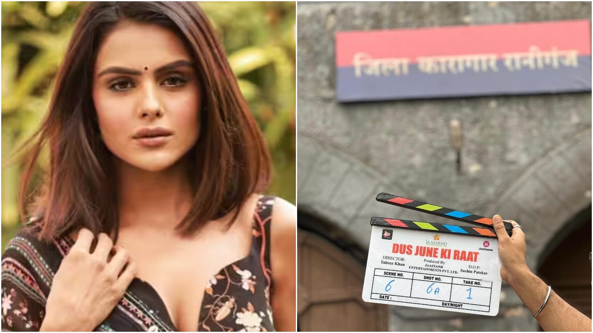 Priyanka Chahar Choudhary start shooting for Ektaa Kapoor upcoming series Dus June Ki Raat with Tusshar Kapoor