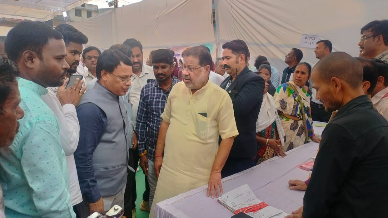 Developed India Sankalp Yatra Camp: People of Raipur Municipal Corporation Zone-10 took oath