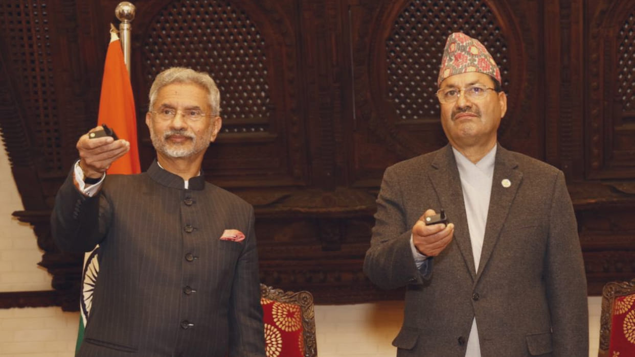 India, Nepal ink several agreements as Jaishankar holds 'productive' talks with his counterpart Saud