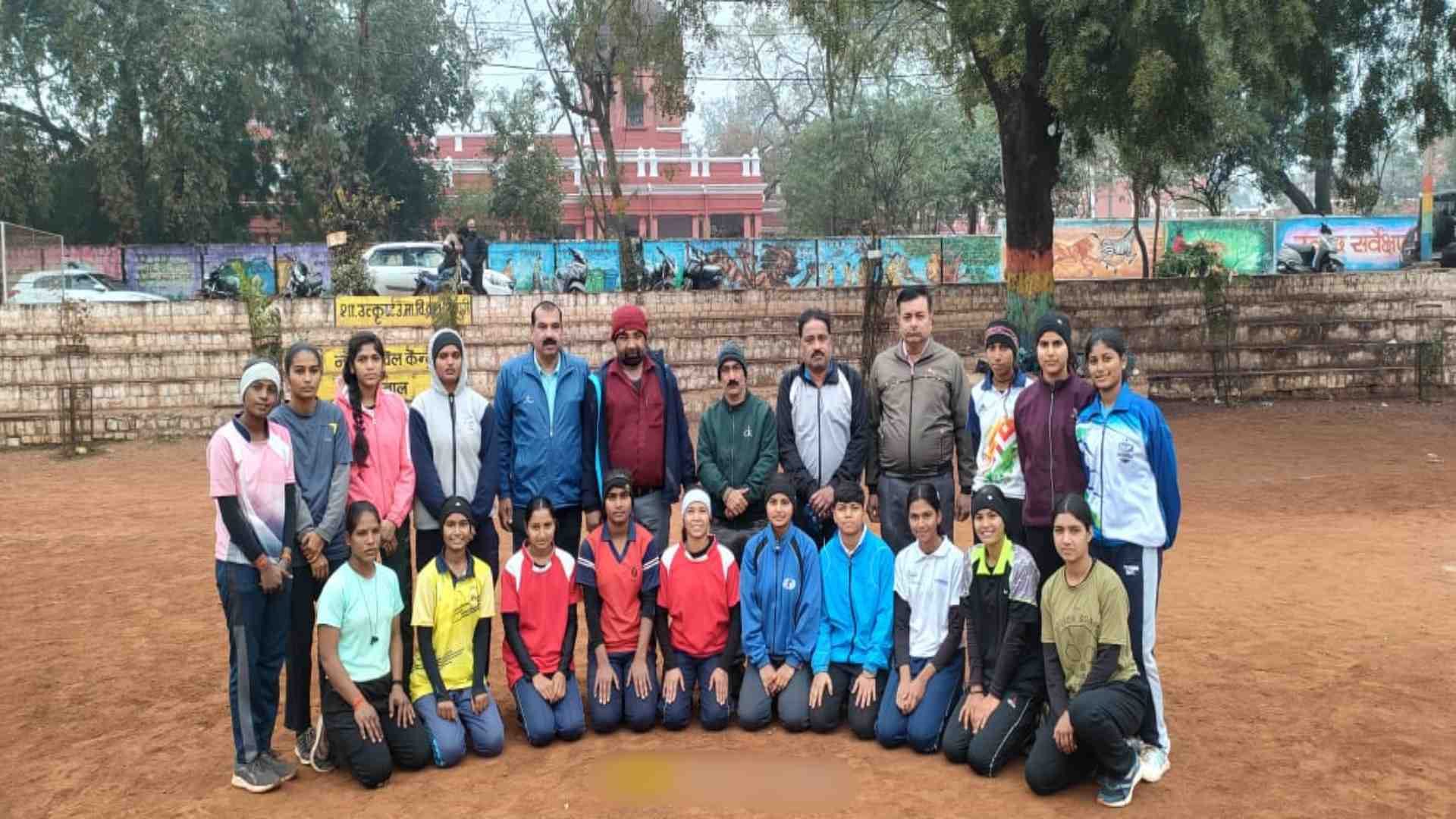 शिवपुरी के खिलाड़ी।