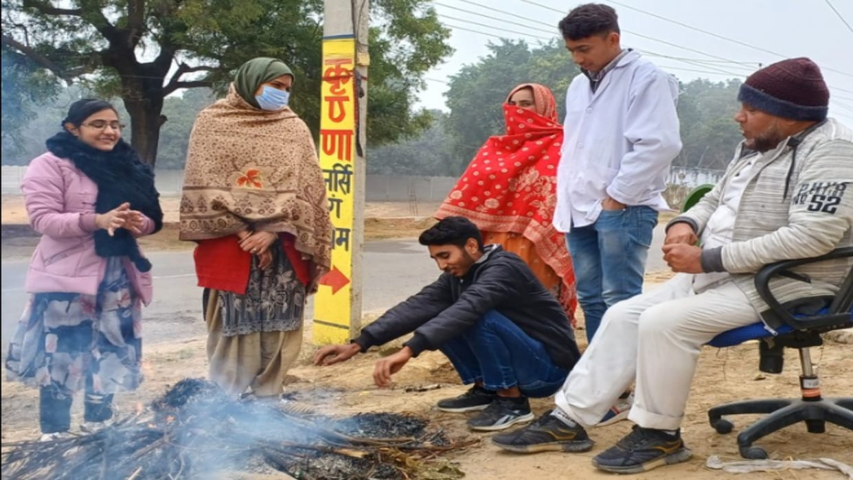 Condition worsened due to cold wave, temperature reached 5 degrees for the first time