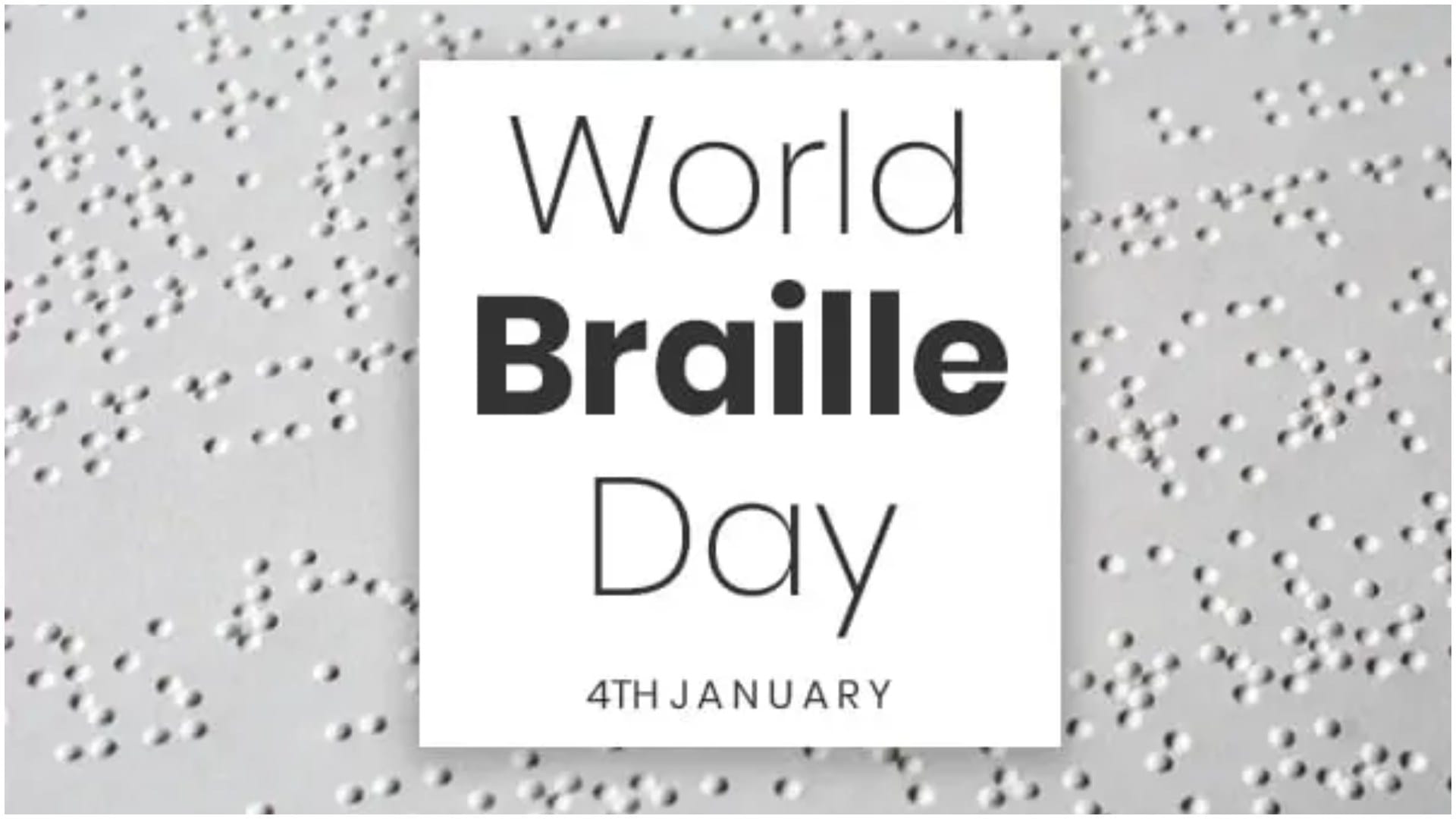 World Braille Day 2024 Date History Significance and know About Braille Language in Hindi
