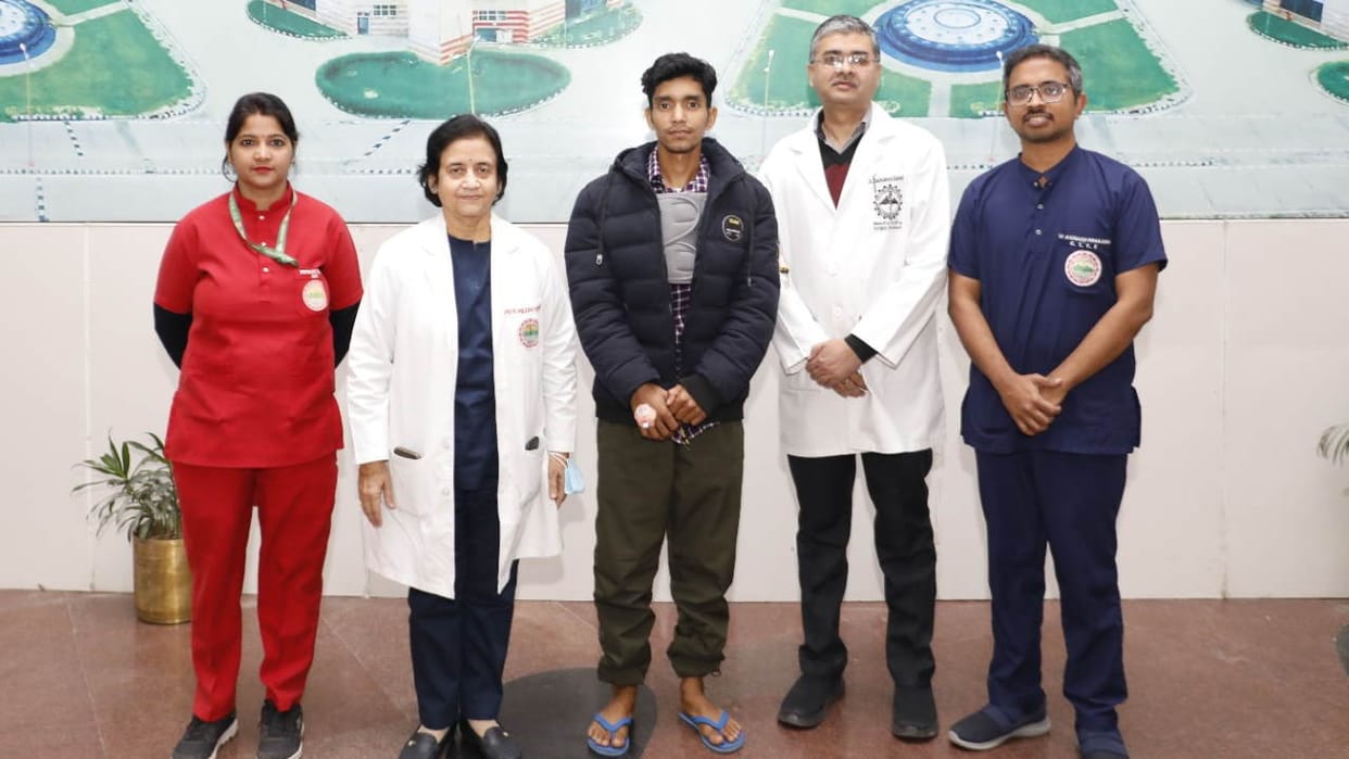 Silkyara Tunnel accident worker Pushkar gets new life in AIIMS Rishikesh congenital hole in heart