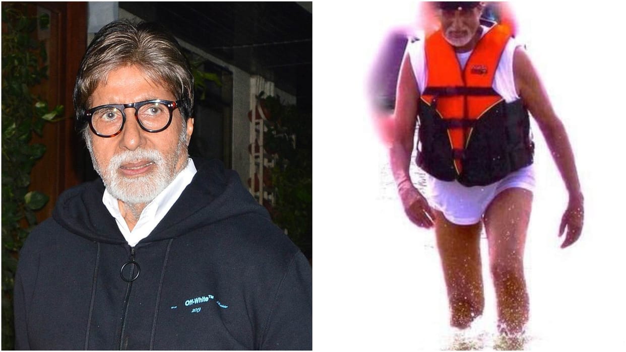 Amitabh Bachchan shares funny post about his swimming experience actor caption attracted users know details