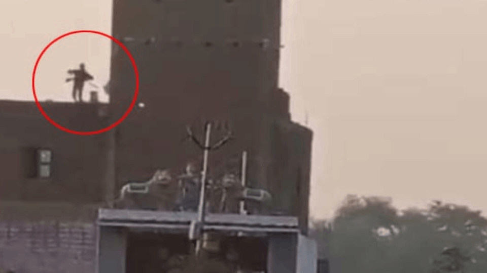 Video of firing from history sheeter house in Kannauj surfaced