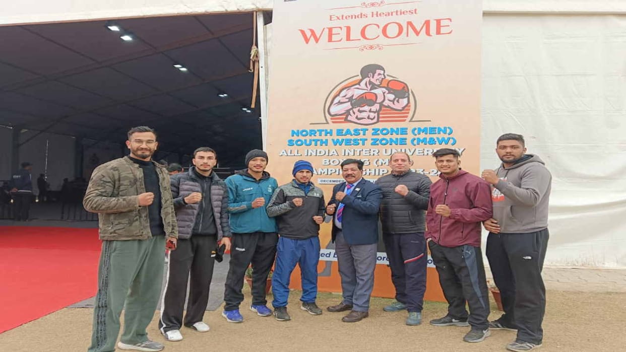 Two boxers from HPU won gold in the blossoming Indian inter-university competition.
